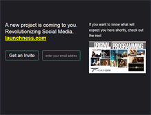 Tablet Screenshot of launchness.com